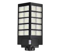Lanterne Solaire Extérieur LED 16W, Détection Mouvement Intelligent IP44