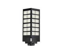 Lanterne Solaire Extérieur LED 20W Détection Mouvement IP44 Noir 25000mAh