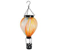 Lanterne Solaire Extérieure En Forme De Ballon À Air Chaud,Lanterne Décoration Patio - Lumières Festives de Pelouse,Pour Propriétaires Jardin Fêtes Soirées Allée Arrière-Cour Porche