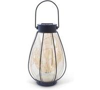 Lanterne Solaire - Java - Ø14 H23 Cm - Eclairage 6-8H - Pile Aaa Rechargeable.