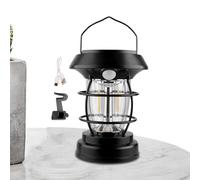 Lanterne solaire - Imperméable portable avec poignée,Lampes Solaires avec Détecteur de Mouvement,pour Intérieur, Jardin, Pelouse, Terrasse, Balcon, Randonnée, Pêche, Pannes de