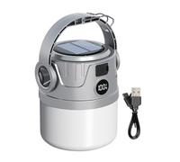 Lanterne Solaire Jopiuieo - Lampe LED Extérieure, Étanche, Rechargeable USB, Multi-Modes, Pour Camping, Randonnée, Secours