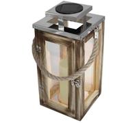 Lanterne solaire - LUMISKY - OAKY - Effet bougie - LED blanc chaud