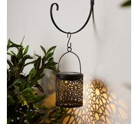 Lanterne Solaire Marocaine et Crochet de Suspension