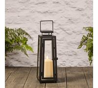 Lanterne Solaire Moyenne Porto avec Bougie LED TruGlow®