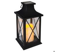 Atmosphera - Lanterne plastique solaire H28 cm