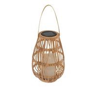 Atmosphera - Lanterne solaire rania h23cm beige