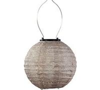 Lanterne solaire Round 20 cm Spectare - Taupe clair G