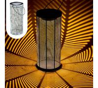 Lanterne solaire scandinave Lampe solaire décorative Balcon Jardin Bamba Vert