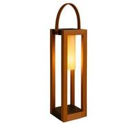 Lanterne Solaire Nomade LED Blanc SERAPHINA TALL - H50cm, Éclairage Autonome et Élégant, Idéal pour Terrasse, Jardin, Balcon et Décoration Extérieure