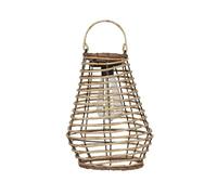 Lanterne Solaire - SMART GARDEN - Maris - Filament LED blanc chaud - 5 lumens - Beige naturel - Plastique - 27 x 21 cm