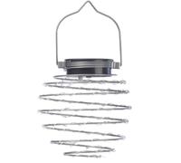 Lanterne solaire Spiralight SMART GARDEN - Pack de 4 - Contemporain - Energie solaire - Extérieur - Gris