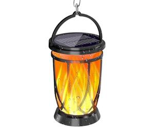 Lanterne Solaire Suspendue - Capacité De La Batterie 600 MAh, Lumière Chaude Ambrée 1900 K, Éclairage Extérieur Résistant Intempéries | Améliorer L'atmosphère Trottoirs Patio Terrasses Ga