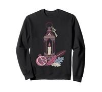 Lanterne Sorcière Grenade Pagan Automne Botanique Art Sweatshirt