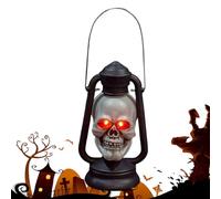Lanterne Squelette - Lanterne À Main Vintage, Lumière Décorative | Halloween Skeleton Lampe LED, Éclairage Rétro Étrange Pour Une Véranda En Plein Air, Un Jardin De La Cour, Des Fêtes, Un Équipement D