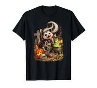 Lanterne Squelette Squelette Vampire Jack O Lantern Halloween T-Shirt Graphique avec Valeur