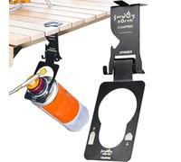 Lanterne suspendue - Pince de réservoir robuste, poêle à air fixe | Serrure de bord de table avec support de barre en acier, Cuisine extérieure pour éclairage de tente Scénario de suspension de