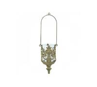 Lanterne suspendue pour bougie - L 12,8 x P 10,8 x H 42cm