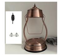 Lanterne tempête de sécurité pour bougie 35 W GU10 pour fondre des bougies et éclairage de table