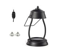 Lanterne tempête de sécurité pour bougie 35 W GU10 pour fondre des bougies et éclairage de table