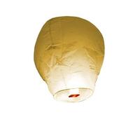 Lanterne volante blanche X 5