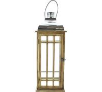 Lanterne Wood grande lampe sur pied lampe à vent décoration de salon lampe de table