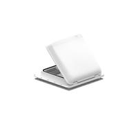 Lanterneau Blanc Fiamma Vent 40x40cm à manivelle pour Camping-Car et Caravane