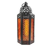 Lanternes à Bougies en Verre, lanternes à Bougies décoratives, Support de Lanterne à Bougie décorative Marocaine, lanternes décoratives, Support de Bougie à thé, Lanterne Suspendue de Style