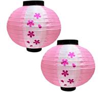 Lanternes Chinoises Japonaises En Papier Décoratives En Forme De Fleur De Cerisier À Suspendre, Lampe À Fleurs Pour Décorations De Fête Japonaise, Décoration De Mariage, De Nouvel an Chinois, De