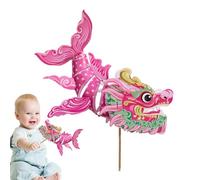 Lanternes chinoises pour le Nouvel An, décorations de lanterne chinoise, Lanterne décorative éclairée Lanterne de festival en forme de poisson, Lampe portative faite à la main en forme de poisson avec