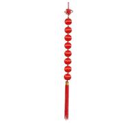 Lanternes Chinoises Rouges lanternes suspendues Porte-Bonheur 1 Paire Suspendue 3/8 lanternes Rouges Lanterne à nœud Chinois pour lanternes du Festival du Printemps Chinois (90 cm)