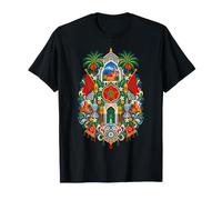 Lanternes d'art Populaire marocain avec Motif Palais et Oasis T-Shirt