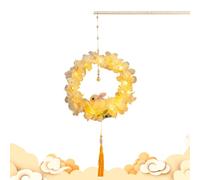 Lanternes de festival de -automne - Ensemble de lanternes en papier traditionnelles, décorations de festival colorées | Formes rondes et animales, options éclairées par LED, design portable