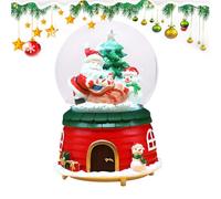 Lanternes de Noël, Boule de de Noël d'hiver, chaîne flottante Snow Globe | Décorations de boule de de Père Noël d'hiver pour Noël, Pâques, Nouvel An, dîner de Thanksgiving