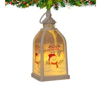 Lanternes De Noël Décoratives Pour Intérieur | Lampe Alimentée par Piles,Lanterne Extérieure - Pour La Nuit De Noël La Fête En Intérieur L Hiver La Table Le Jardin Et L Arbre