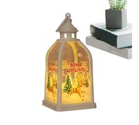 Lanternes de Noël,Lampe Alimentée Par Piles | Lanterne Extérieure,Pour La Nuit De Noël La Fête En Intérieur L Hiver La Table Le Jardin Et L Arbre