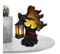 Lanternes de sorcières - Décoration de Statue du Fantôme Effrayant de LED | Statues de sorcières LED pour les fêtes de jardin avec extérieur, Décorations d'Halloween