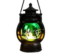 Lanternes décoratives pour décoration d'intérieur | Lampe d'halloween d'extérieur alimentée par Piles - Lanterne décorative créative pour porches, Jardins, Cours, fêtes