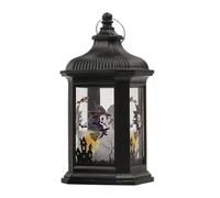 Lanternes d'Halloween - Support de lumière de bougie LED, accent festif, lumière de conception portable de malédiction | Bougie lanterne décorative pour table, intérieur, fête, chambre, configuration