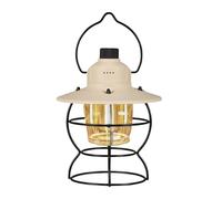 Lanternes Électriques Pour Le Camping | 3 Modes De Lumière LED De Style Vintage,Lumière Pour L'Atmosphère Extérieure - pour Camping Extérieur Jardin Terrasse Jardin Randonnée Escalade