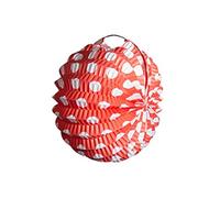 Lanternes en papier 22 cm 6 couleurs (lot de 12) Décoration Foires et célébrations, traditionnelles faites à la main en Andalousie, avec fil à suspendre