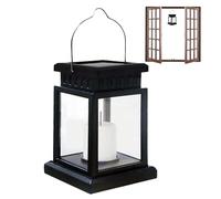Lanternes extérieures à énergie solaire,Lanternes solaires étanches pour table - Lampe de table de lanterne solaire décorative de lumières suspendues portatives pour le dessus de d'intérieur de