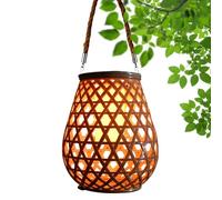 Lanternes solaires d'extérieur,lanterne solaire d'extérieur,Lampes solaires extérieures de jardin de lanterne manipulée - Éclairage paysager chinois rétro mode décoratif pour balcon, terrasse, arrière