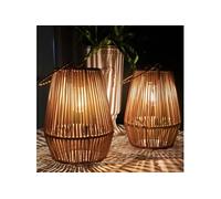 Lanternes solaires extérieures artisanales - double suspension