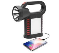 Lanternes solaires extérieures - Lampe LED rechargeable pour camping à énergie solaire - Lumière portable rechargeable avec panneau solaire, équipement de survie pour urgences, excursions et coupures