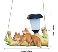 Lanternes solaires suspendues s��?e lampe de jardin à l'extérieur lumières alimentées IP65 étanches LED pour table terrasse�� chemin de cour