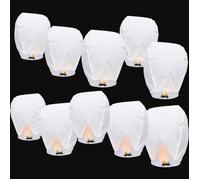Lanternes Volantes Sky Blanc 20 pièces