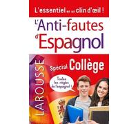 Anti-fautes d'espagnol, spécial collège