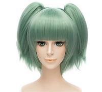 LanTing Cosplay Perücke Assassination Classroom Green Clip Styled Frauen Cosplay Party Fashion Anime Human Costume Full wigs Synthetic Haar Heat Resistant Fiber