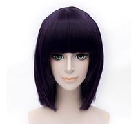 LanTing Cosplay Perücke Sailor Moon Sailor Saturn Purple Perücke Corta Styled Frauen Cosplay Party Fashion Anime Human Costume Full wigs Synthetic Haar Heat Resistant Fiber